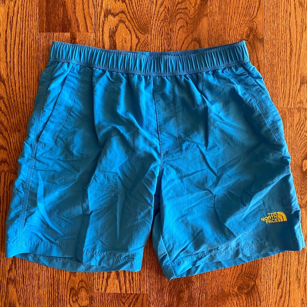 Blue North Face Swim Trunks, Men's Small, NWOT
